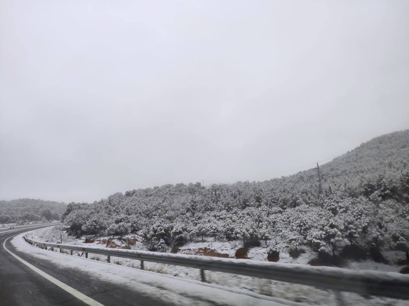 Autovía a su paso por Bullas. 