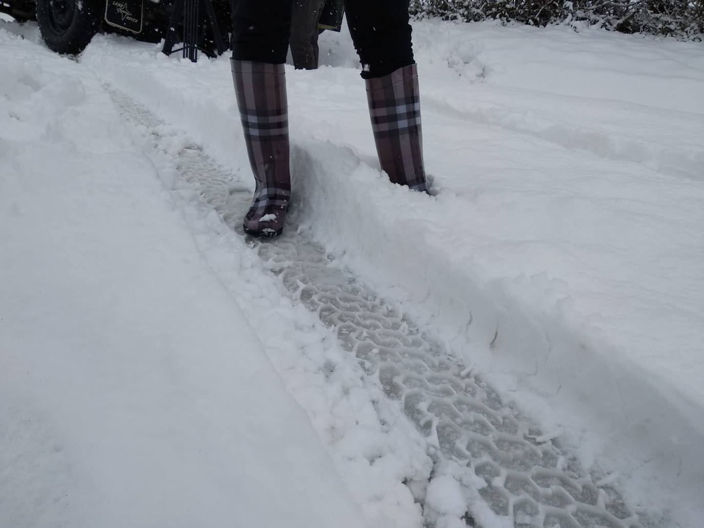 Nieve en Campo de San Juan, Caravaca. 