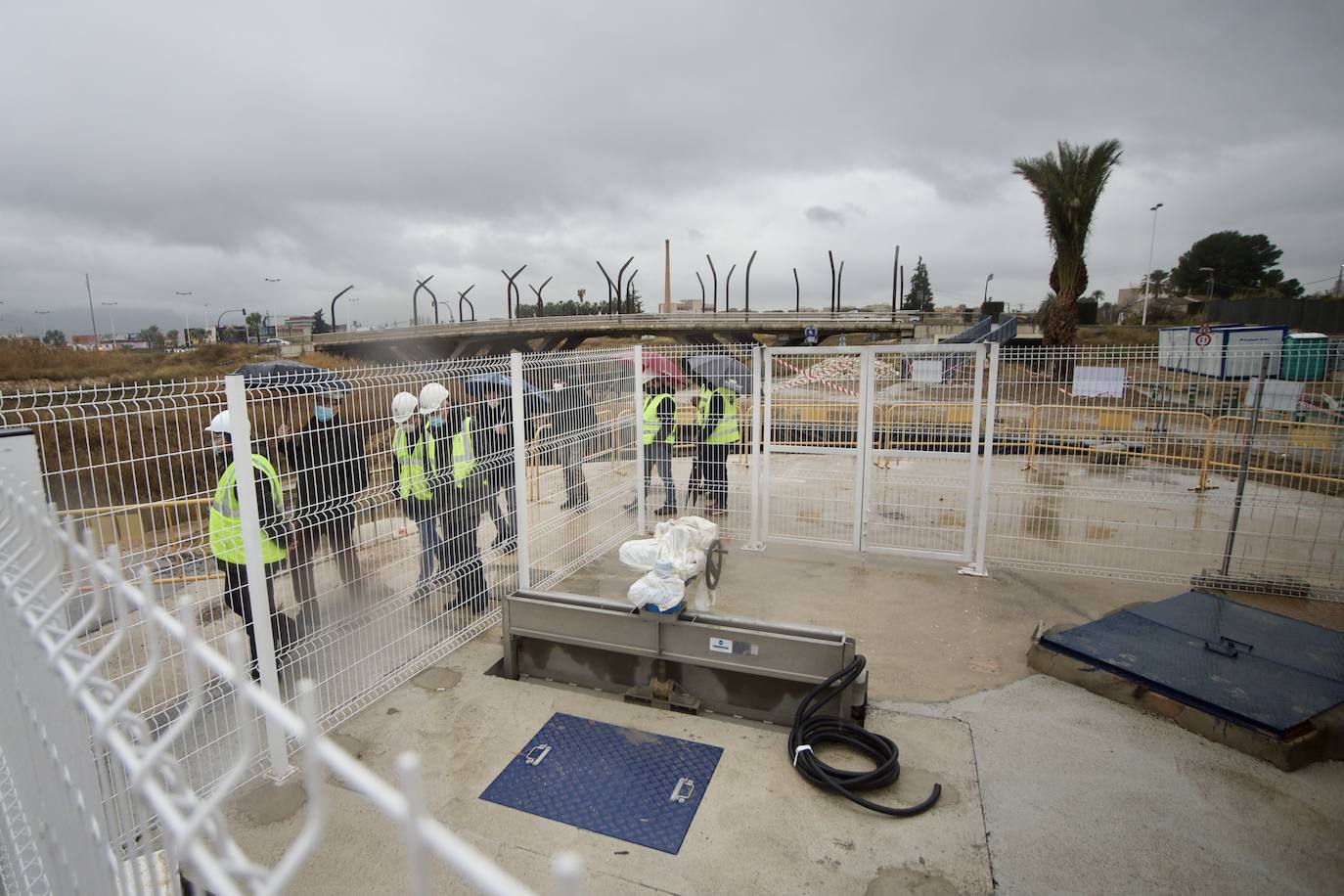 Fotos: Un nuevo colector paliará las inundaciones en el cinturón de pedanías del norte y el este de Murcia