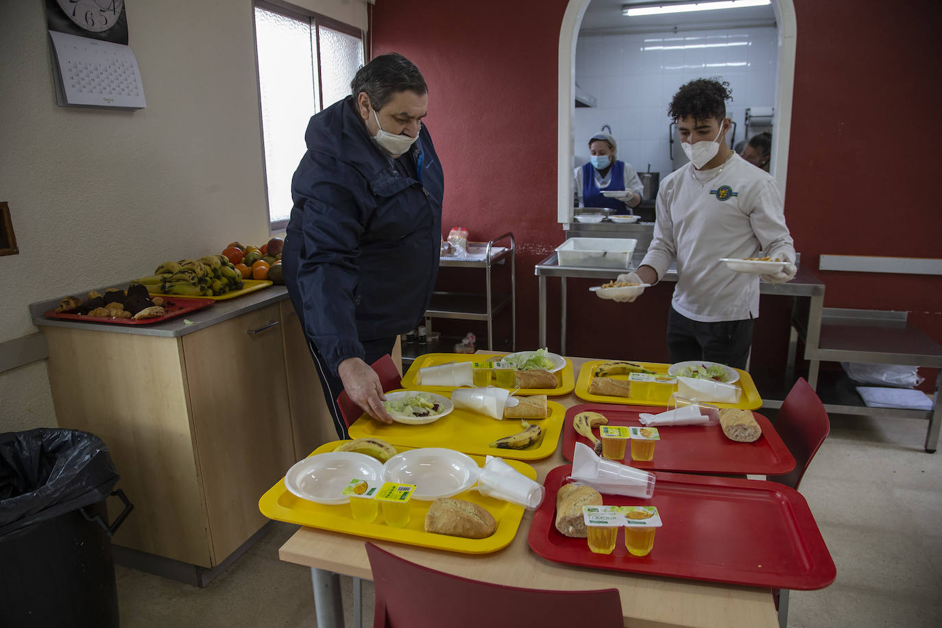 Fotos: Más de 1.100 personas reciben ayuda social en Cartagena por la ola de frío