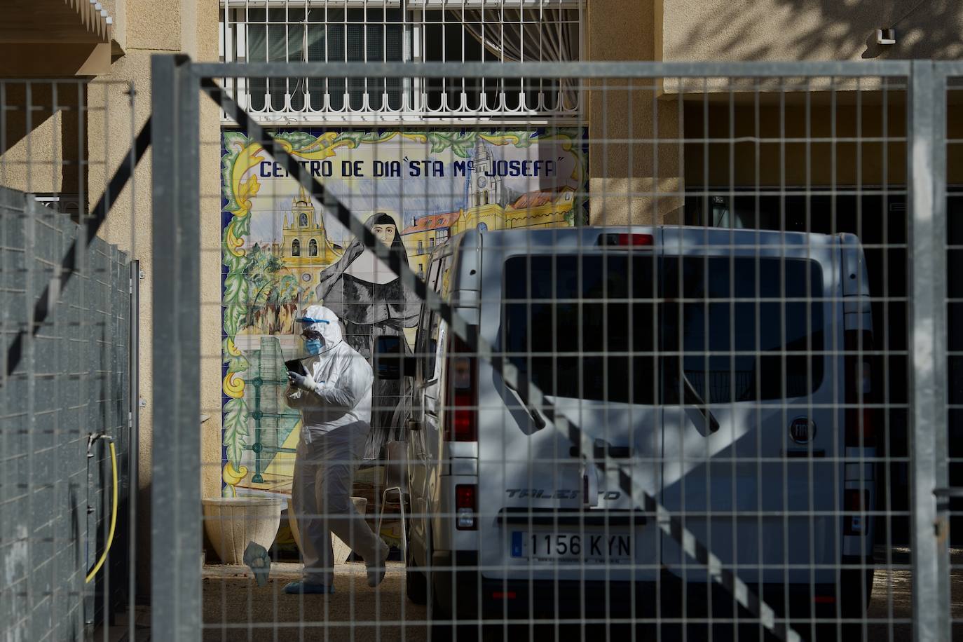 Fotos: Un brote activo de Covid-19 en la residencia Carlos Soriano de Molina de Segura