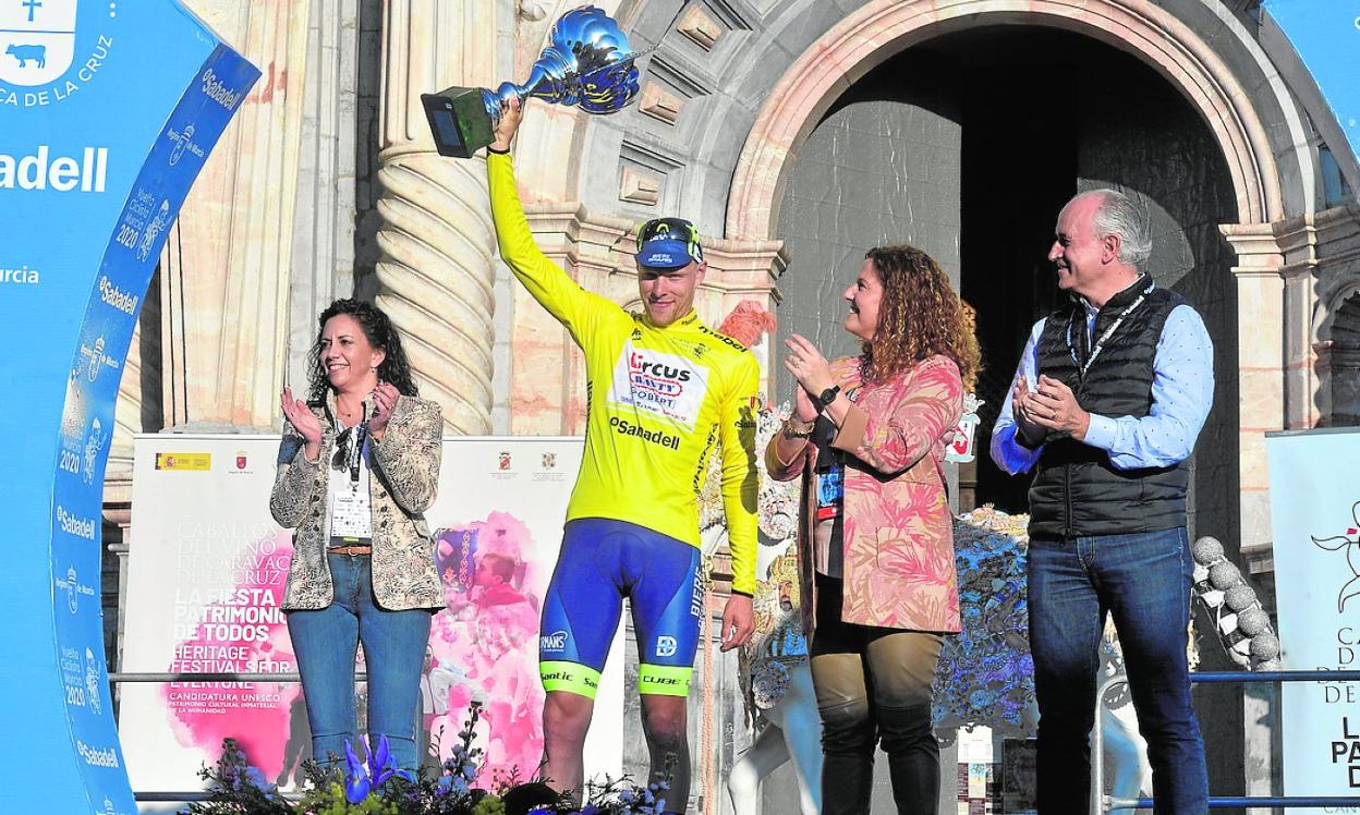 El belga Xandro Maurisse ganó la pasada edición de la Vuelta a Murcia. 