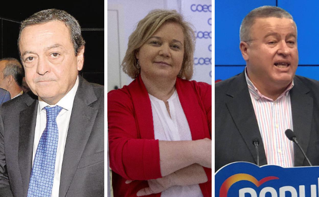 José María Albarracín, Ana Correa y Francisco Bernabé 