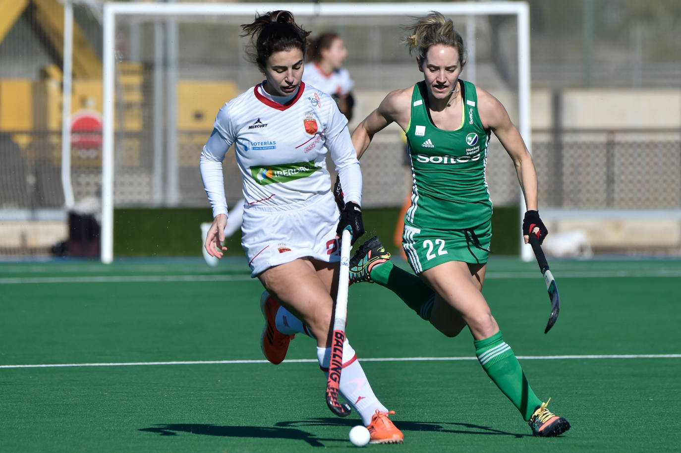 Fotos: La selección de hockey disfruta en Santomera