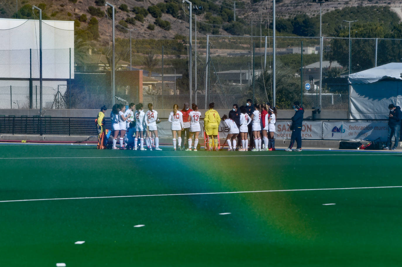 Fotos: La selección de hockey disfruta en Santomera