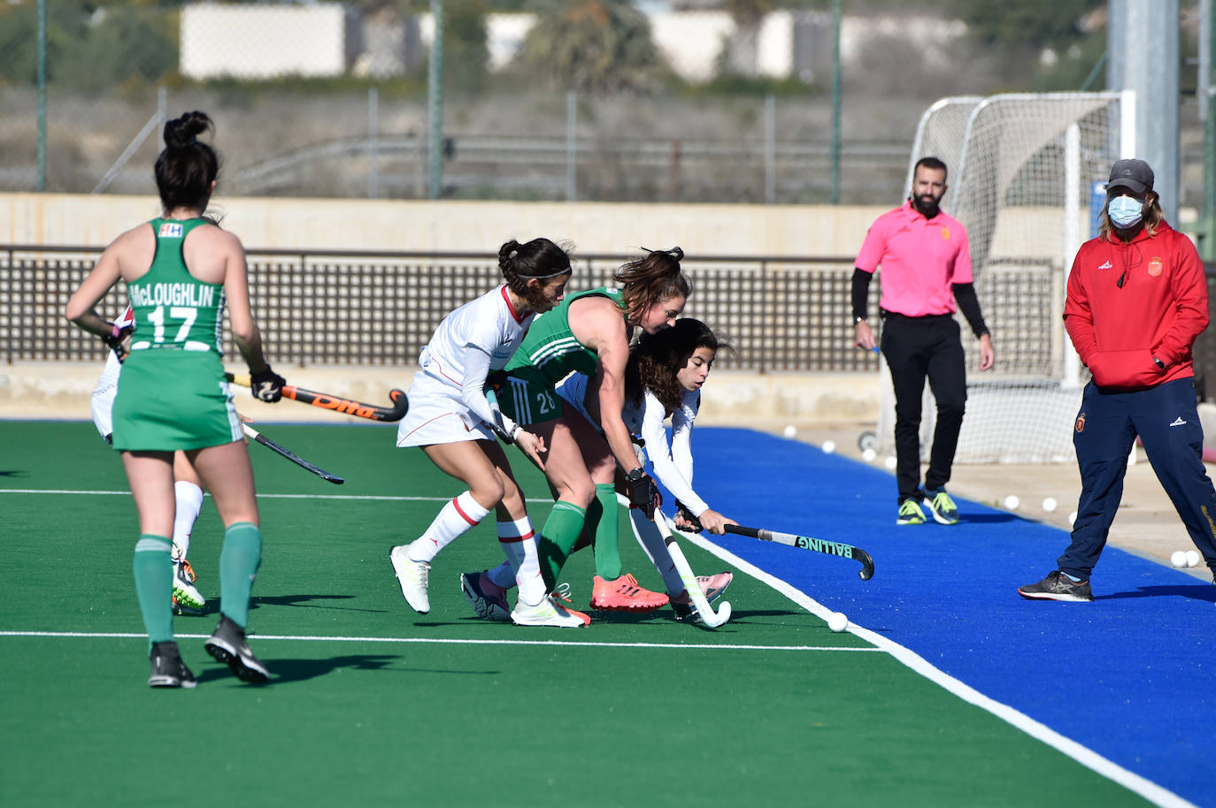 Fotos: La selección de hockey disfruta en Santomera