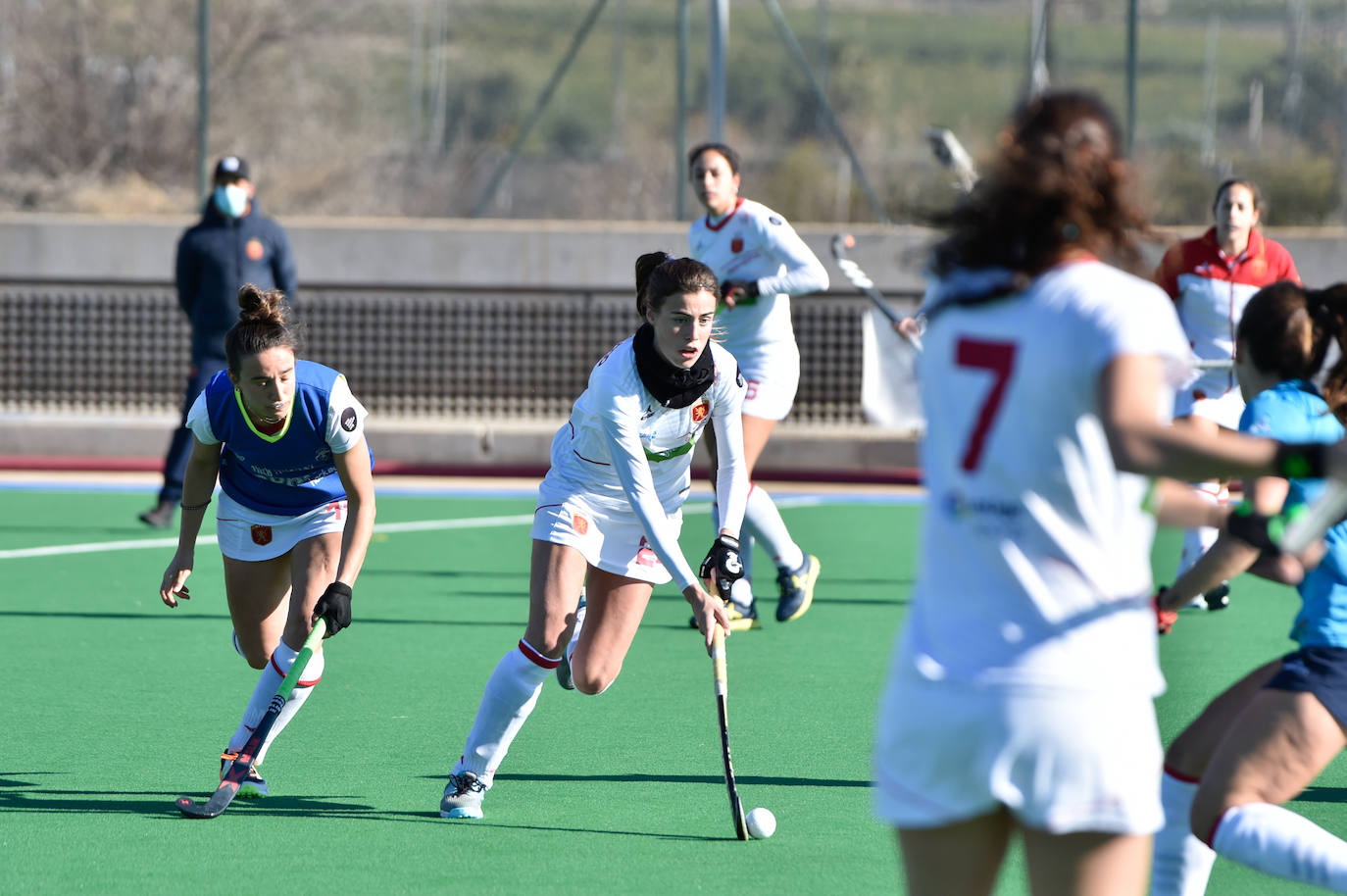 Fotos: La selección de hockey disfruta en Santomera