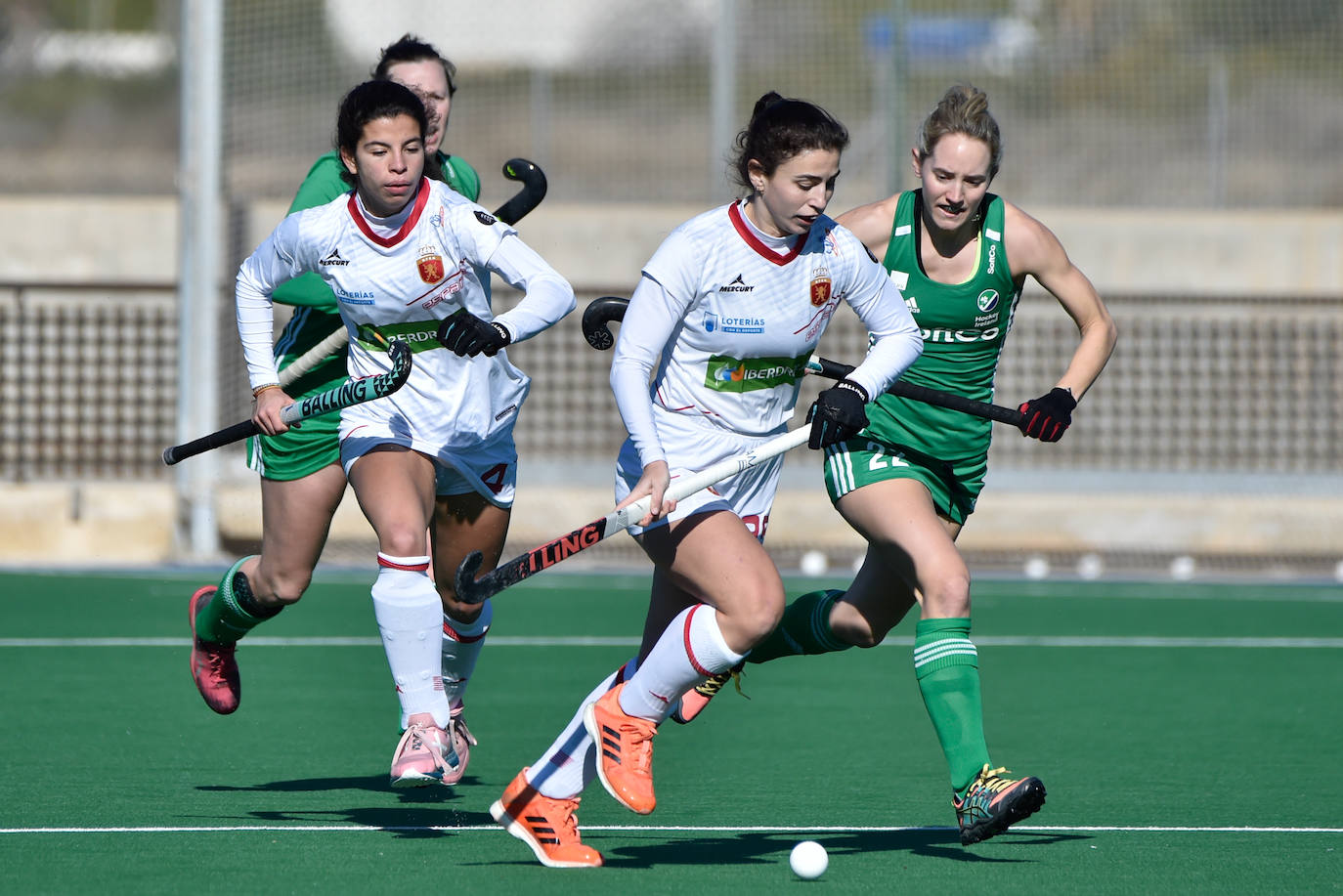 Fotos: La selección de hockey disfruta en Santomera