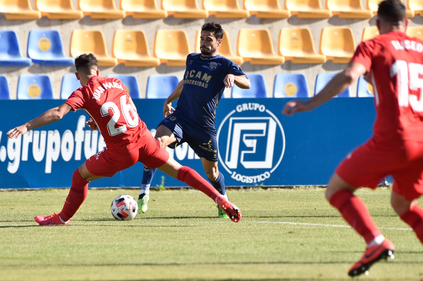 Fotos: El UCAM CF- Sevilla Atlético, en imágenes