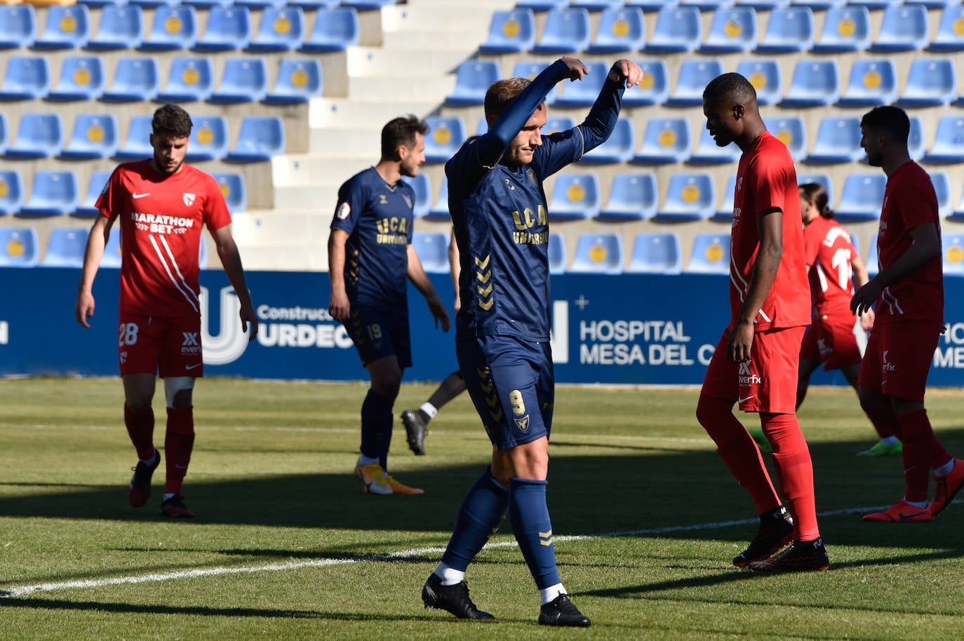 Fotos: El UCAM CF- Sevilla Atlético, en imágenes