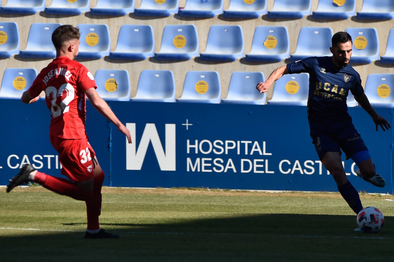 Fotos: El UCAM CF- Sevilla Atlético, en imágenes