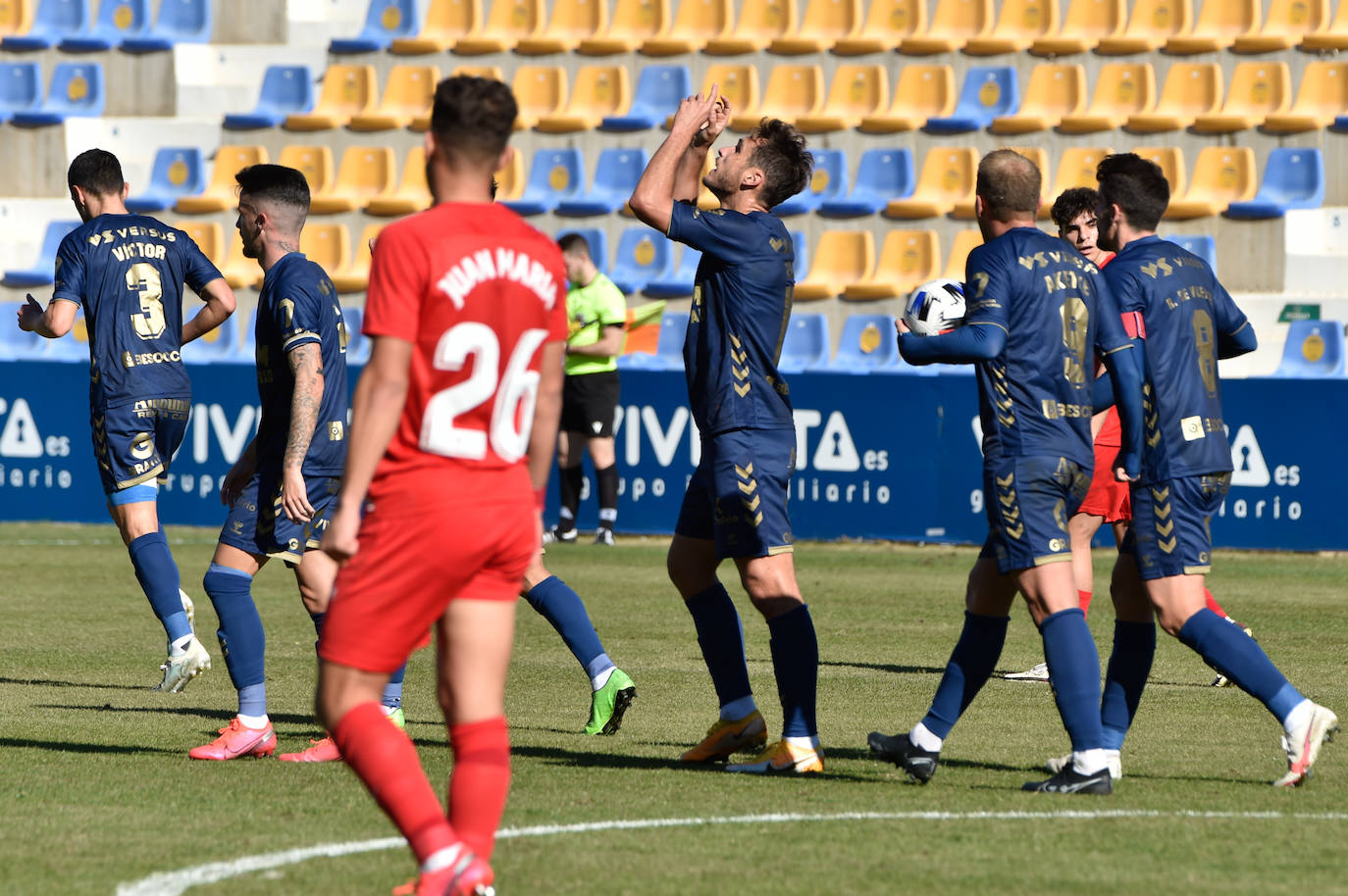 Fotos: El UCAM CF- Sevilla Atlético, en imágenes