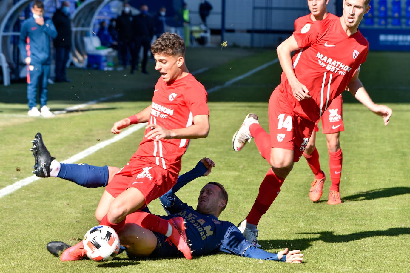Fotos: El UCAM CF- Sevilla Atlético, en imágenes
