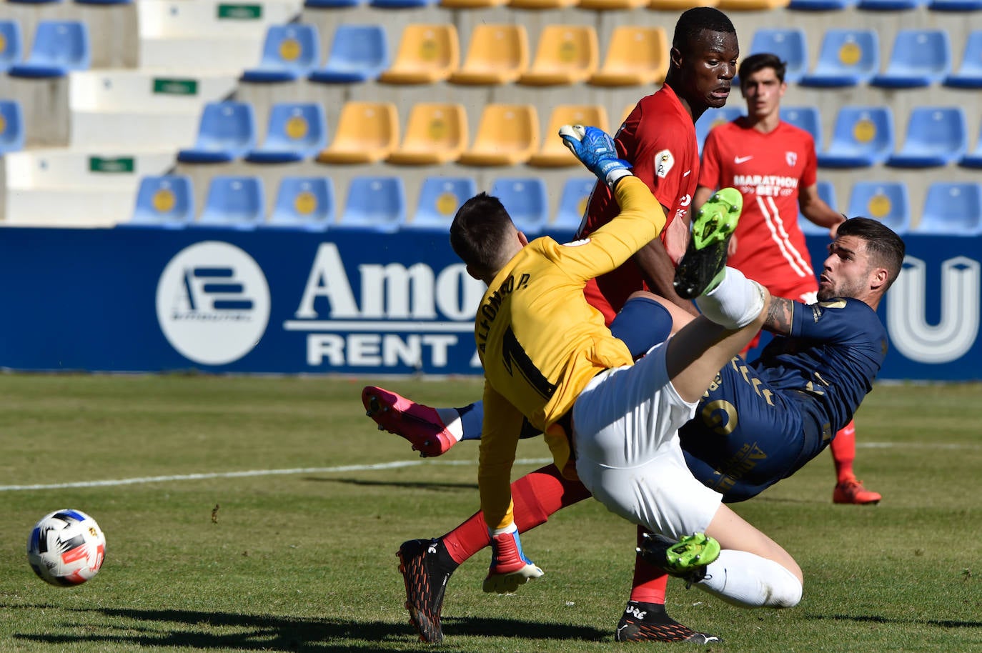 Fotos: El UCAM CF- Sevilla Atlético, en imágenes