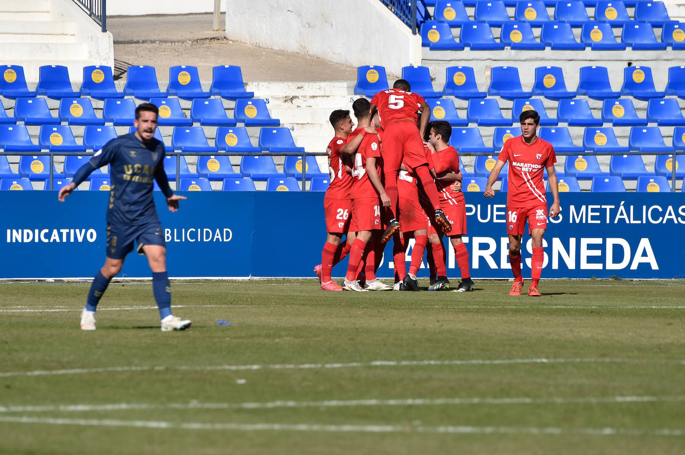 Fotos: El UCAM CF- Sevilla Atlético, en imágenes