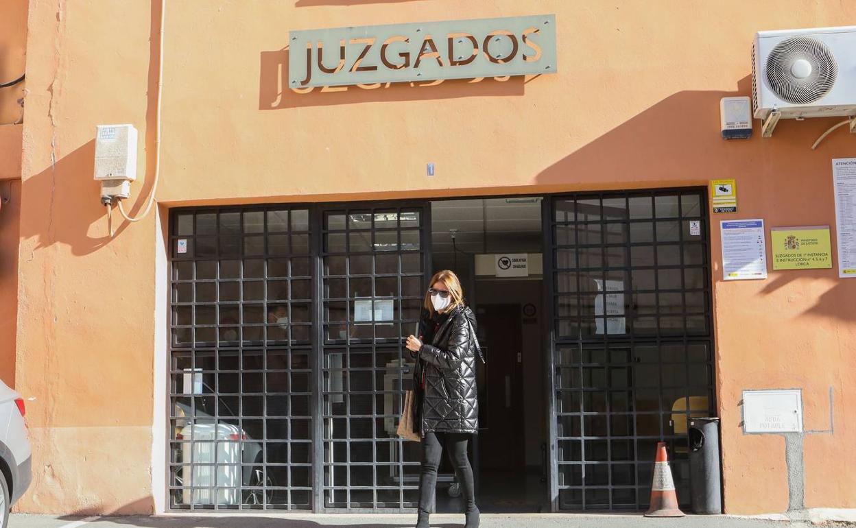 Imagen de archivo de los juzgados de Lorca. 