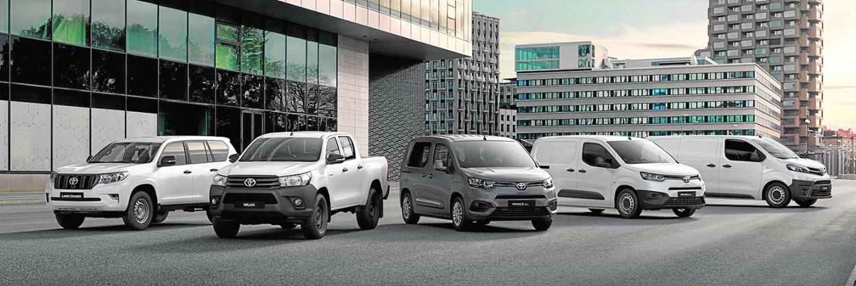 Toyota Professional ofrece todo aquello que un empresario o autónomo necesita, con soluciones para diferentes necesidades.