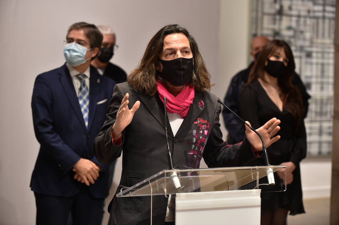 Fotos: Balance de la actividad cultural en Murcia durante 2020 y presentación de la nueva web de Cultura