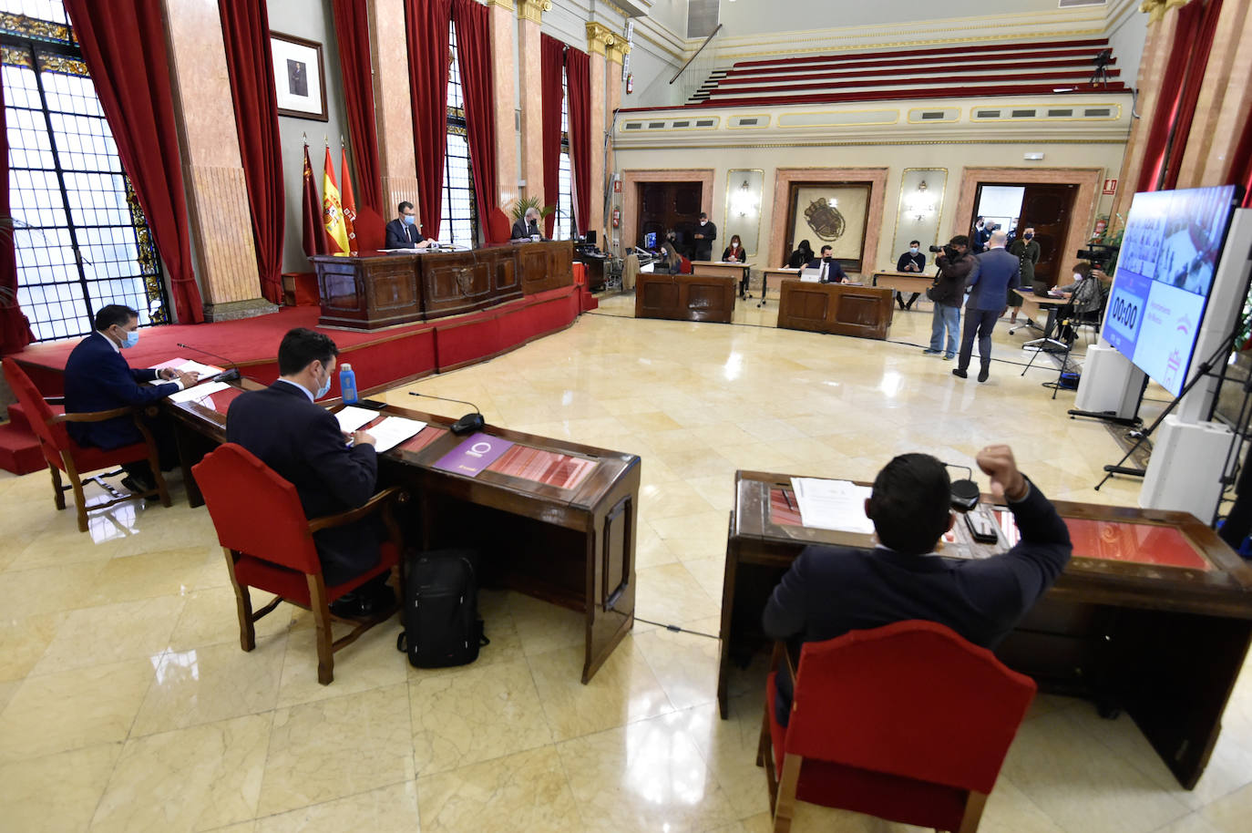 Fotos: Pleno del Ayuntamiento de Murcia del jueves 28 de enero
