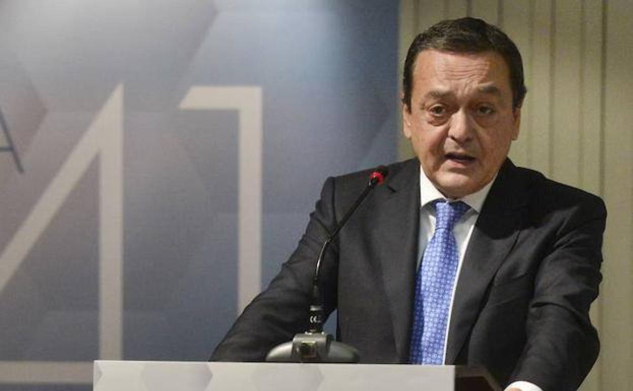 El presidente de la patronal, José María Albarracín, en una imagen de archivo.