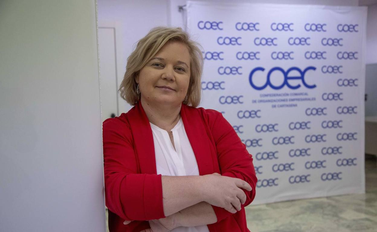 Ana Correa, la presidenta de COEC, en una imagen de archivo.