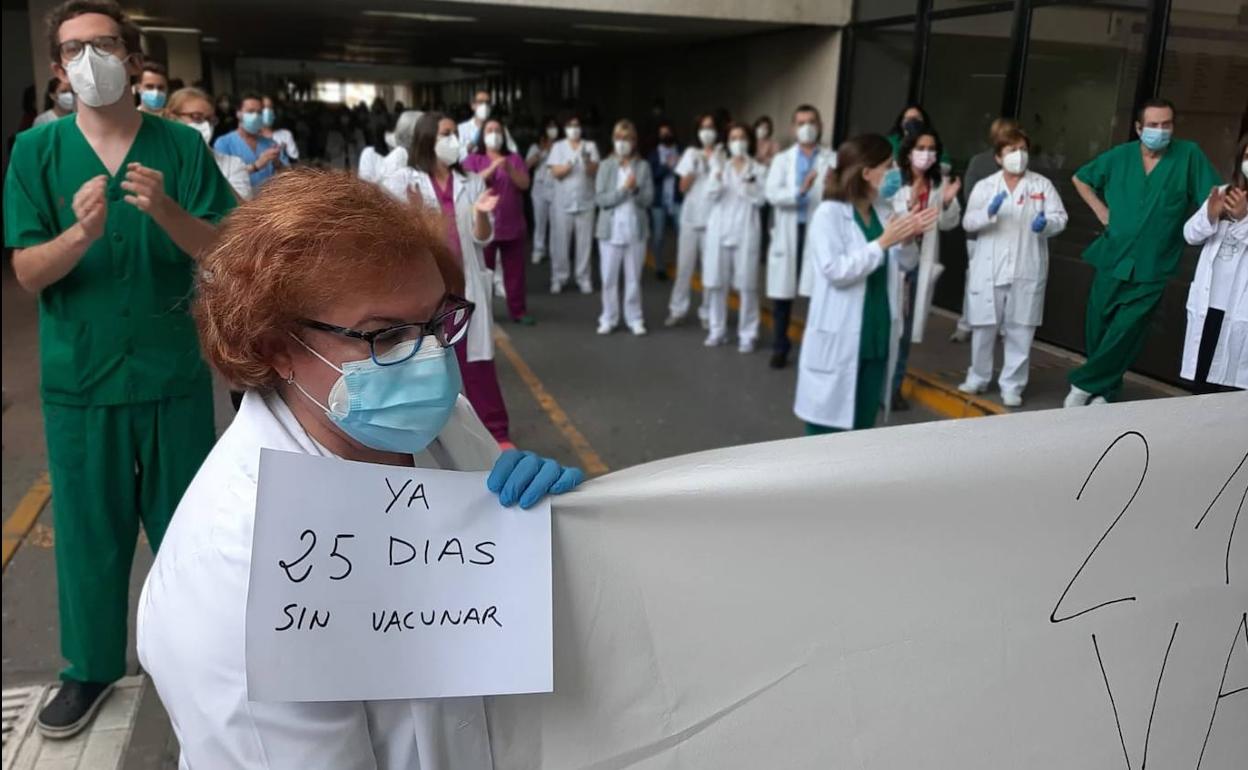 Salud Pública agiliza la administración de la segunda dosis de la vacuna en el área de Lorca