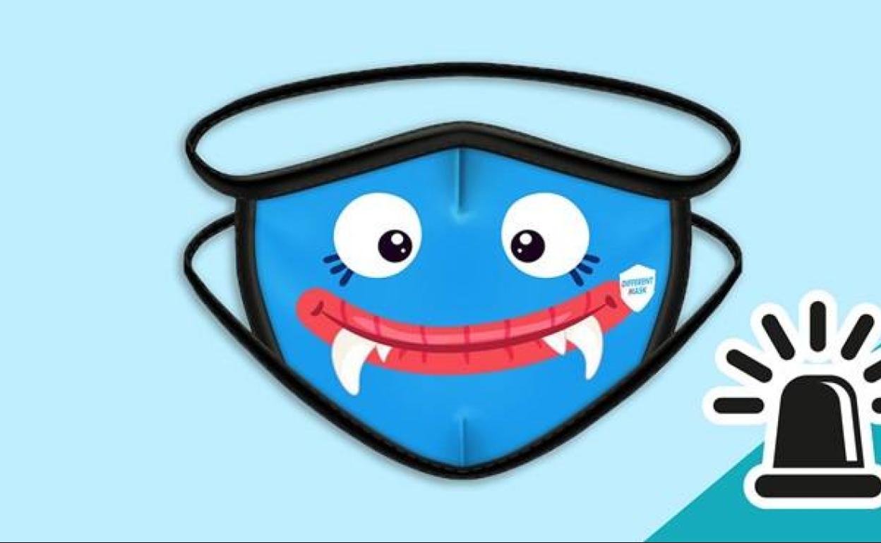El modelo de la marca Different Mask que ha sido denunciada por la OCU.