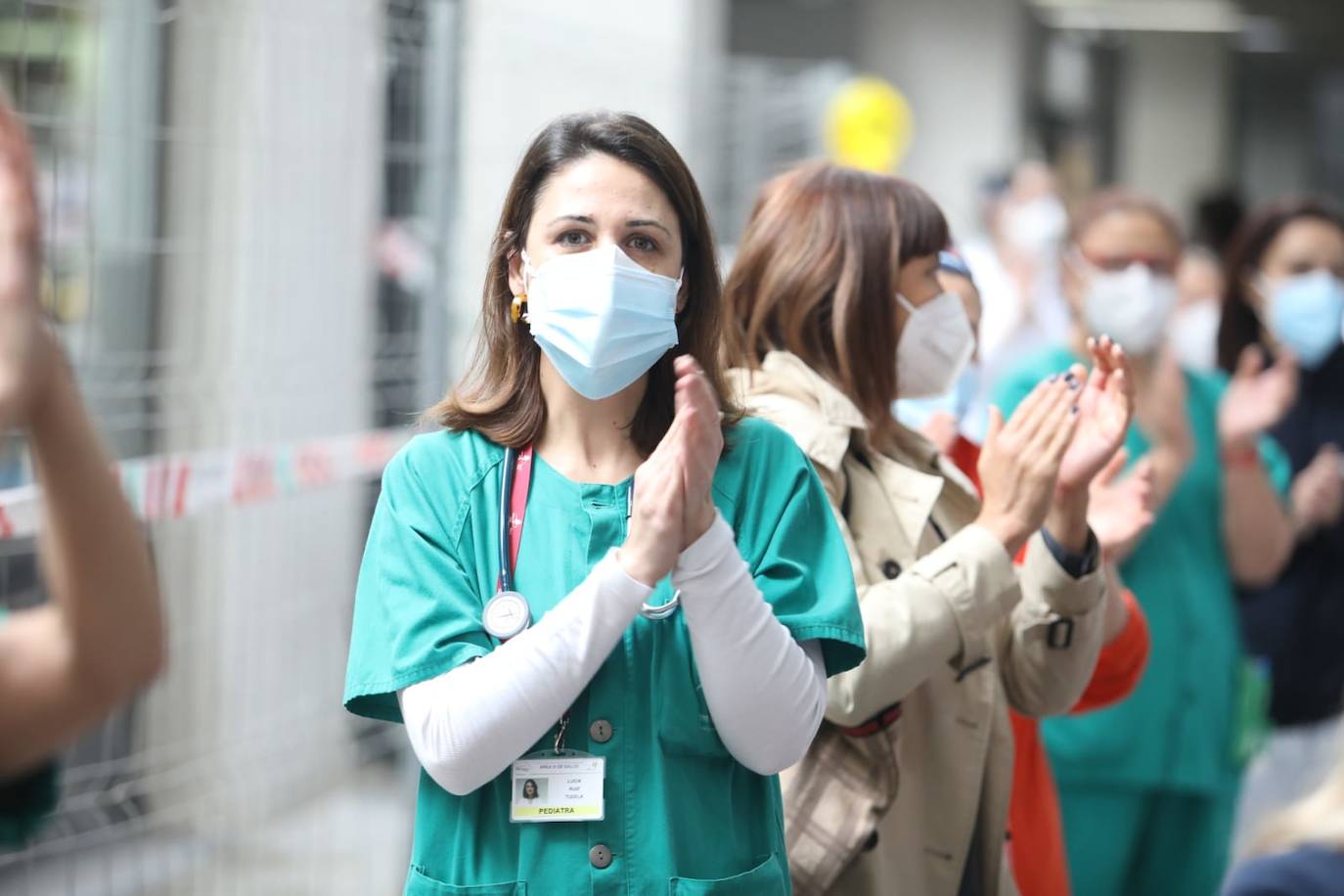 Fotos: Quinto días de protestas en el hospital de Lorca por los retrasos en las vacunas