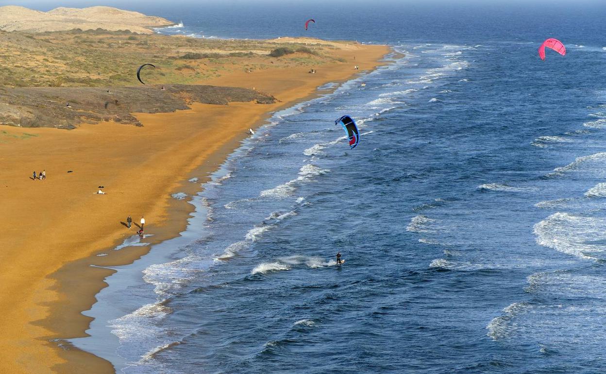 Una imagen de la Costa Cálida de la Región de Murcia.