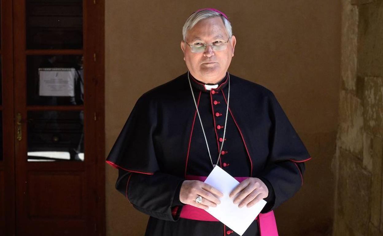 El obispo Lorca Planes, en una imagen de archivo.