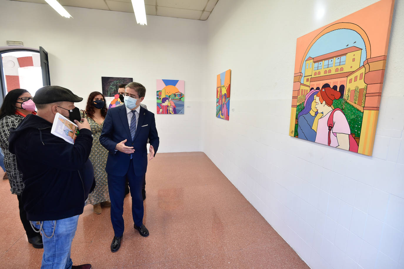 Fotos: El LAC se llena de besos para celebrar el Día de San Valentín