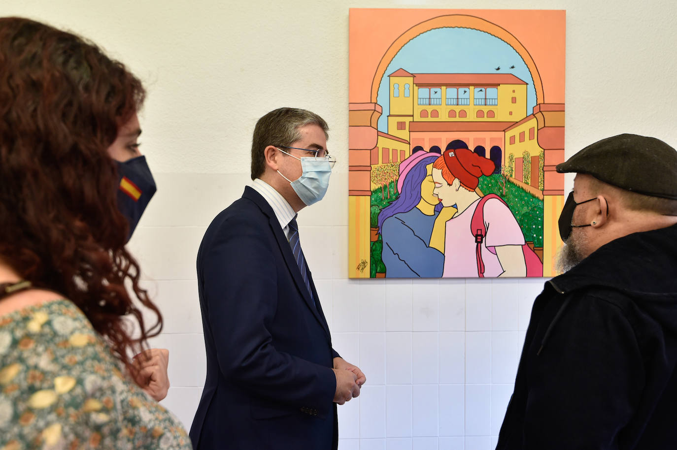 Fotos: El LAC se llena de besos para celebrar el Día de San Valentín