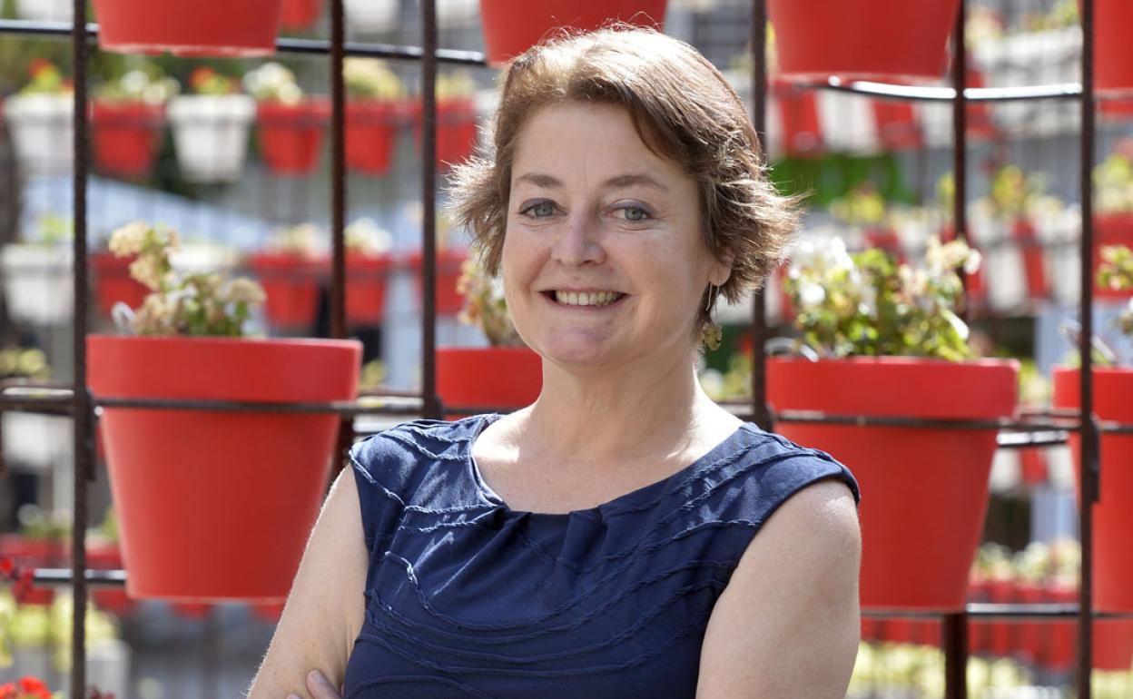 La dramaturga y profesora de Filología Griega Diana de Paco. 