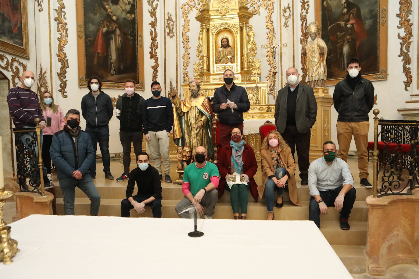 Fotos: La talla de San Clemente de Lorca será recuperada en el Centro Regional de Restauración