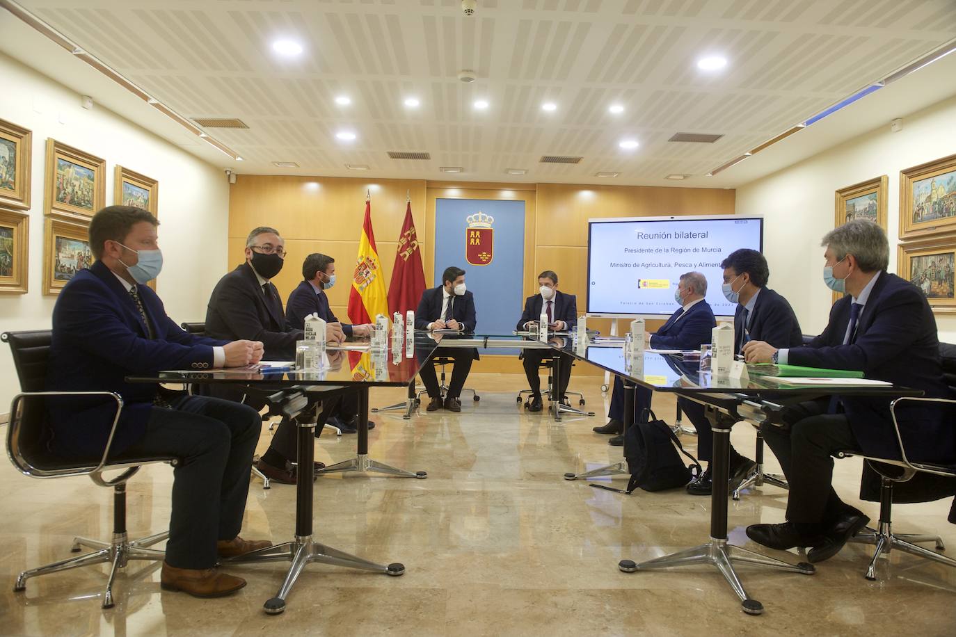 Fotos: Luis Planas visita la Región