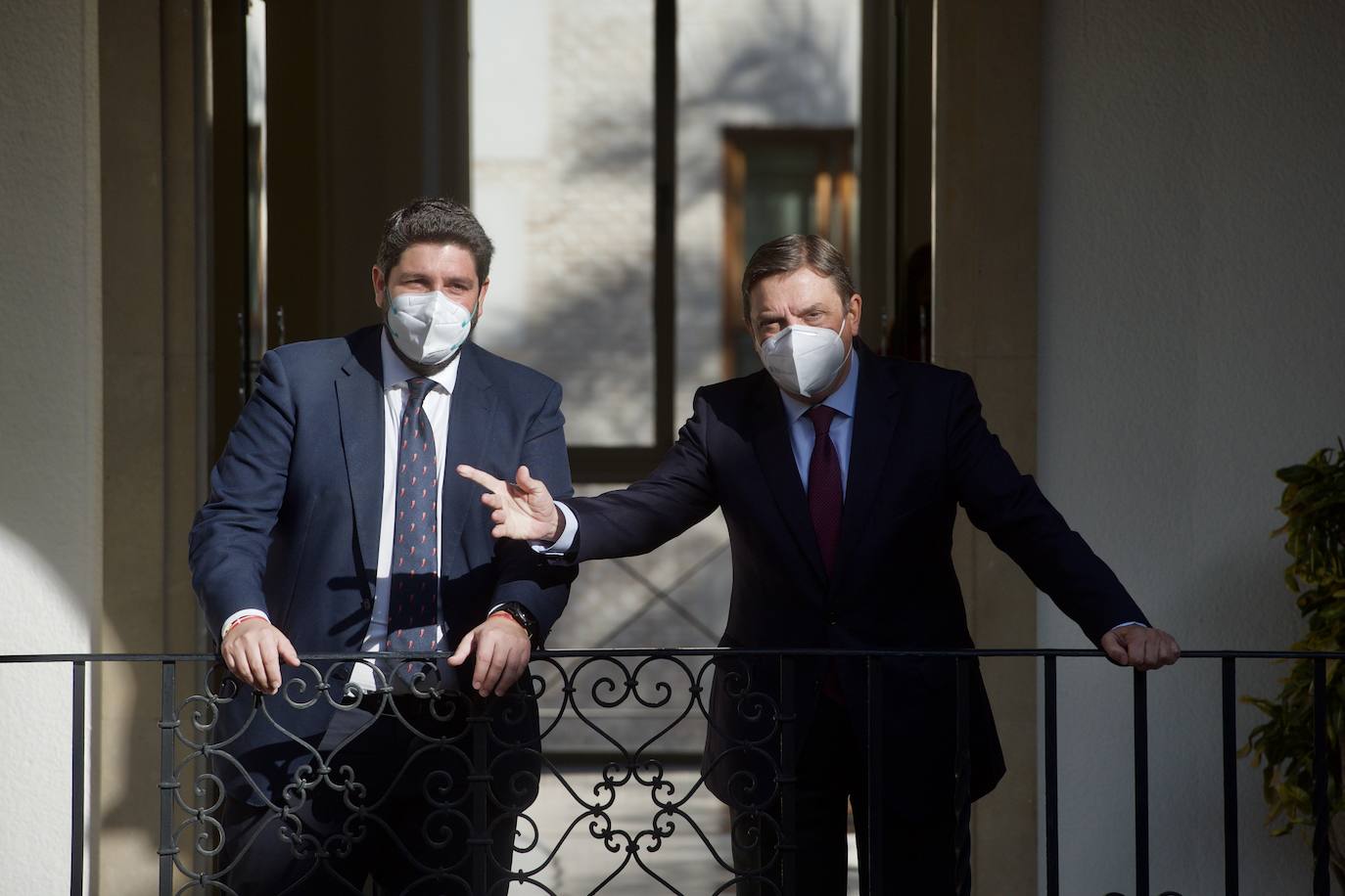 Fotos: Luis Planas visita la Región