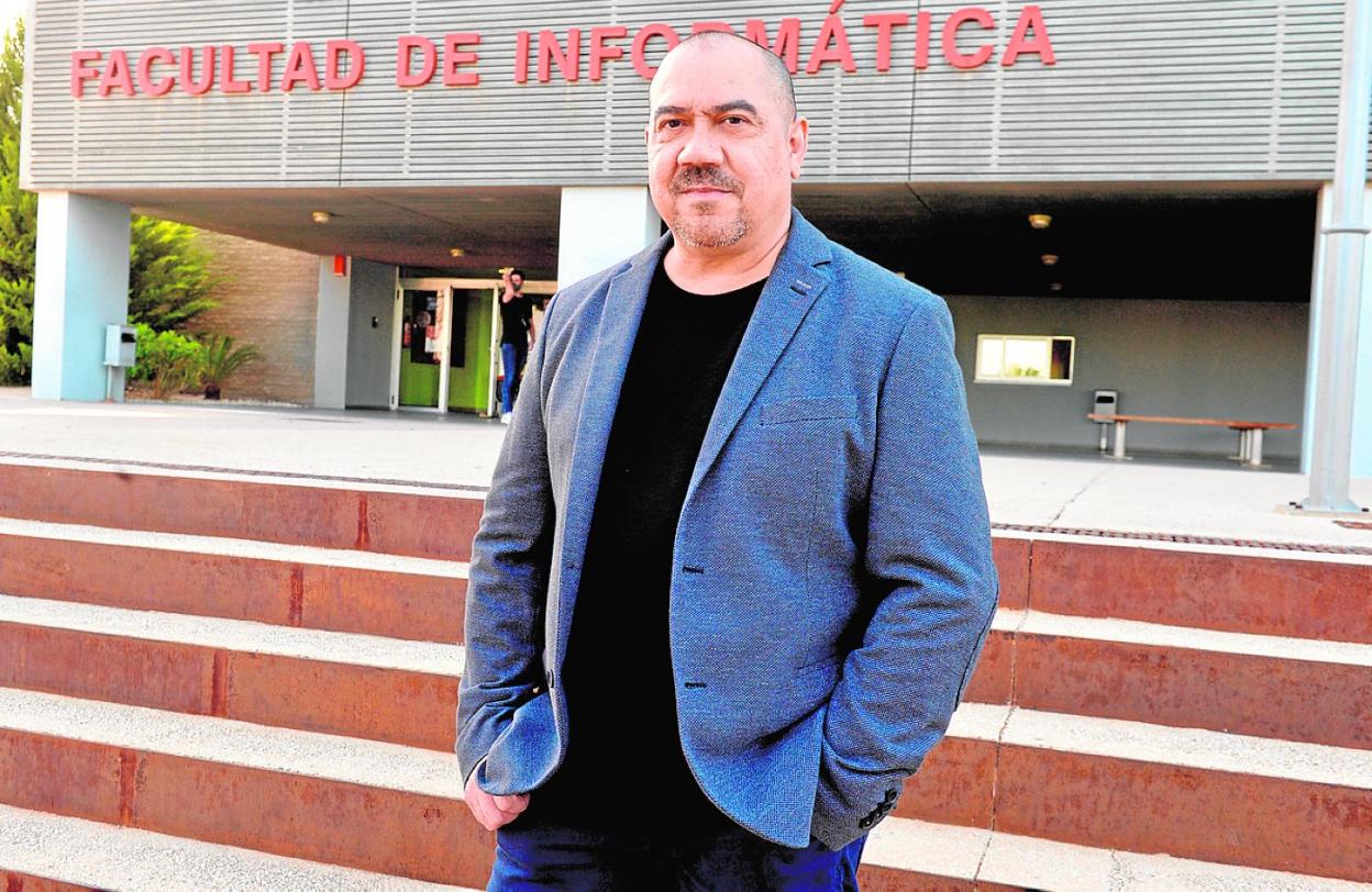 Fernando Jiménez, investigador del grupo 'Inteligencia Artificial e Ingeniería del Conocimiento' de la UMU. 
