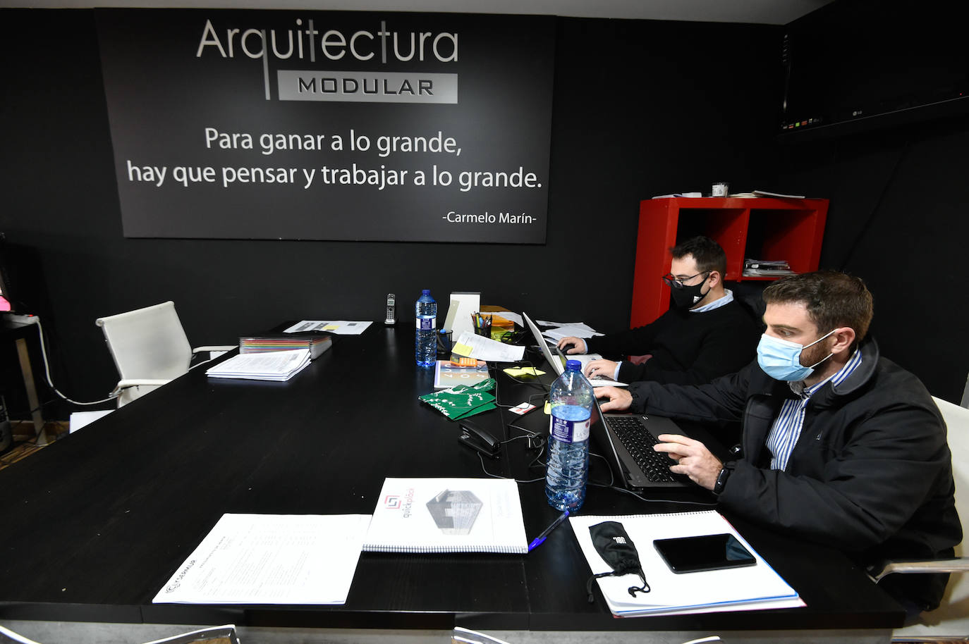 Fotos: Fábrica e instalaciones de Arquitectura Modular en Librilla