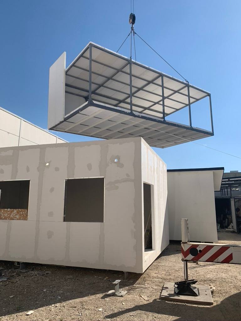 Fotos: Traslado de una vivienda modular