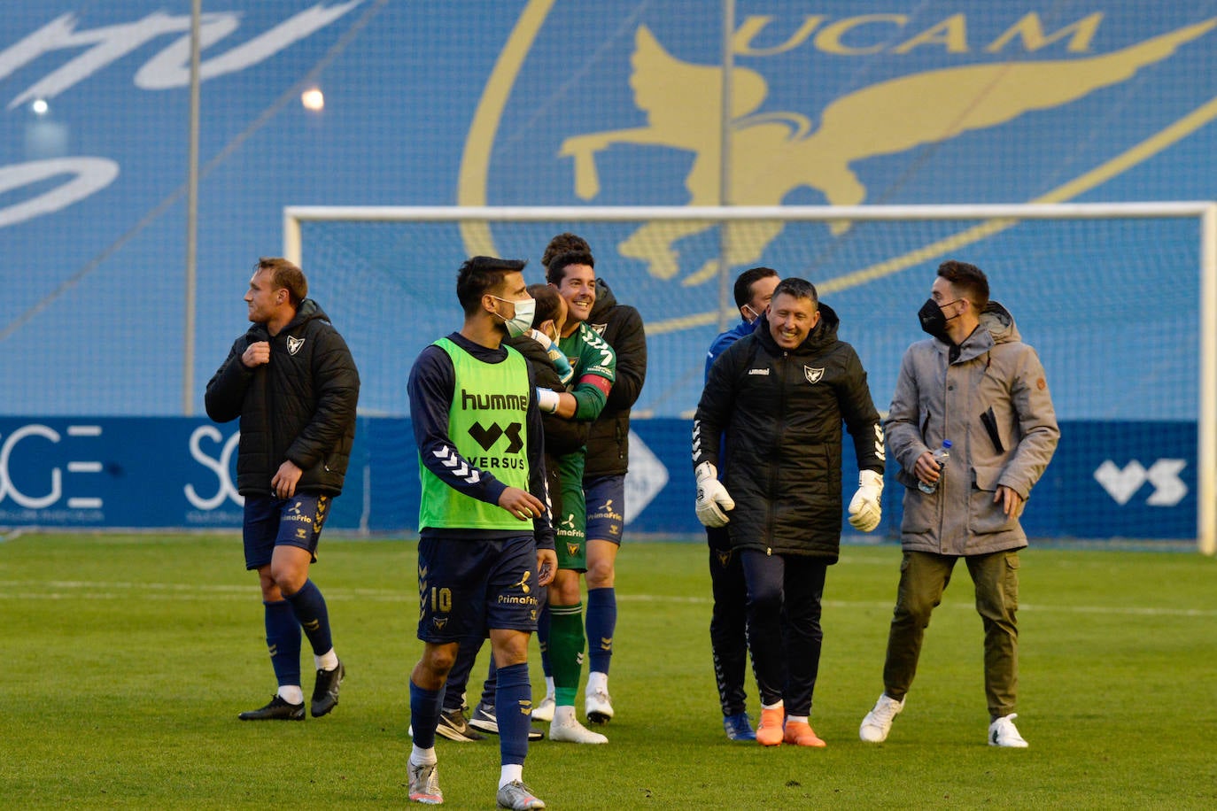 Fotos: Victoria del UCAM ante el Yeclano en el BeSoccer La Condomina