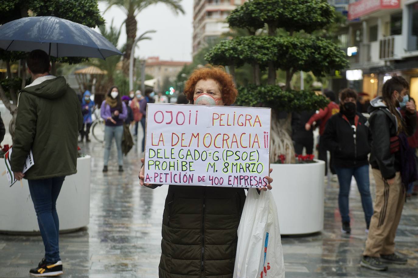 Fotos: Manifestación en Murcia por el Día de la Mujer