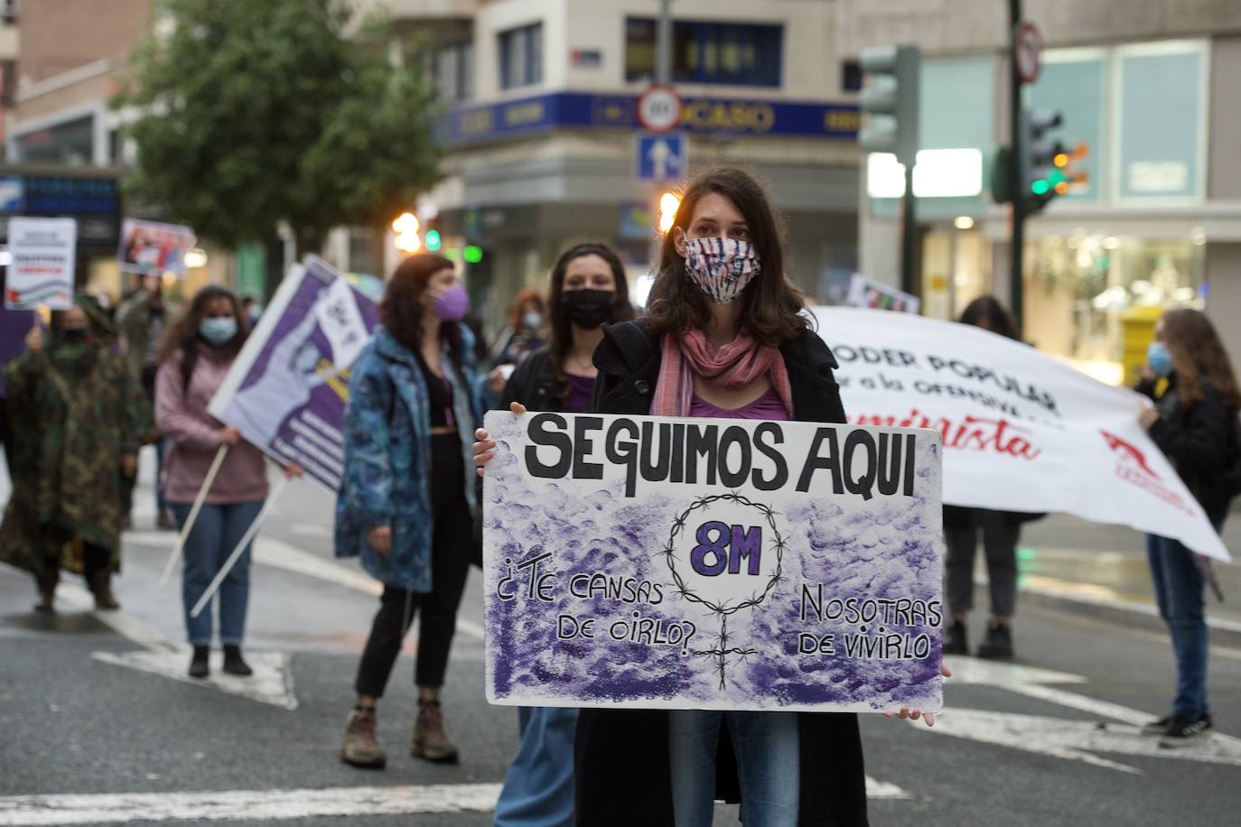 Fotos: Manifestación en Murcia por el Día de la Mujer