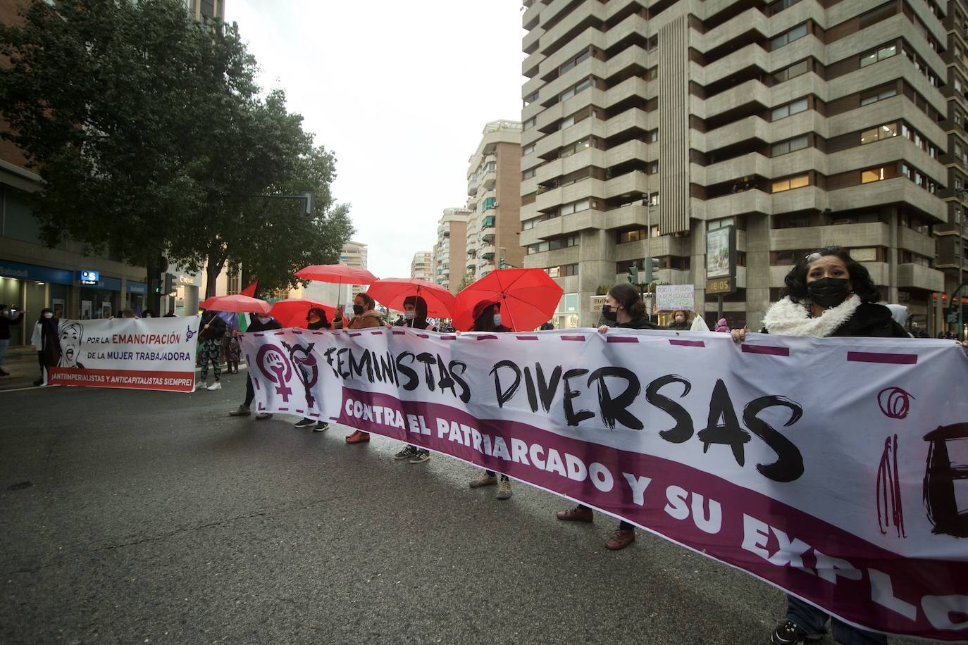 Fotos: Manifestación en Murcia por el Día de la Mujer