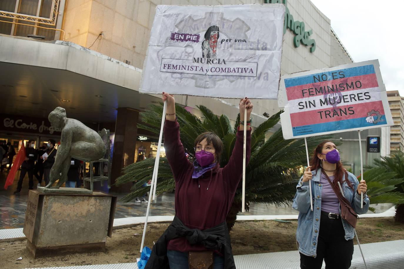 Fotos: Manifestación en Murcia por el Día de la Mujer