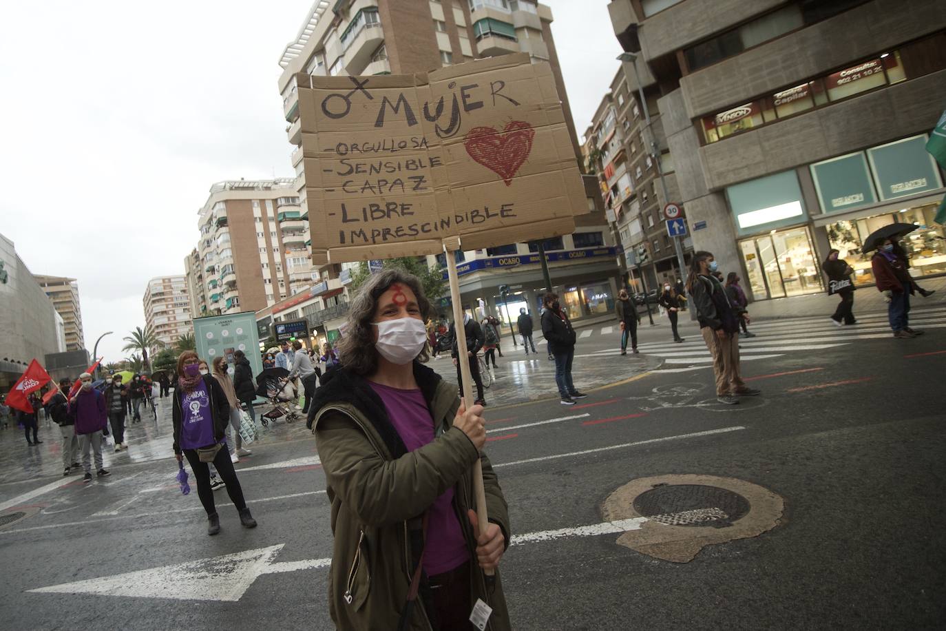 Fotos: Manifestación en Murcia por el Día de la Mujer