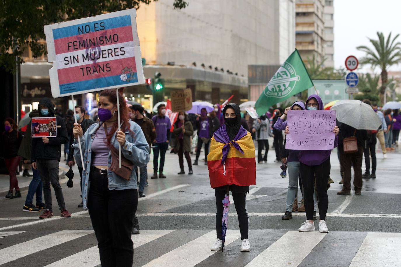 Fotos: Manifestación en Murcia por el Día de la Mujer