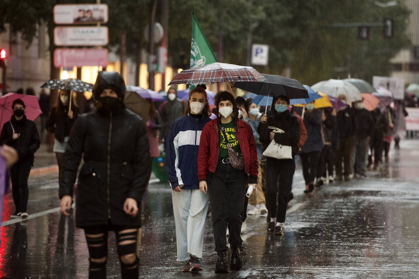 Fotos: Manifestación en Murcia por el Día de la Mujer