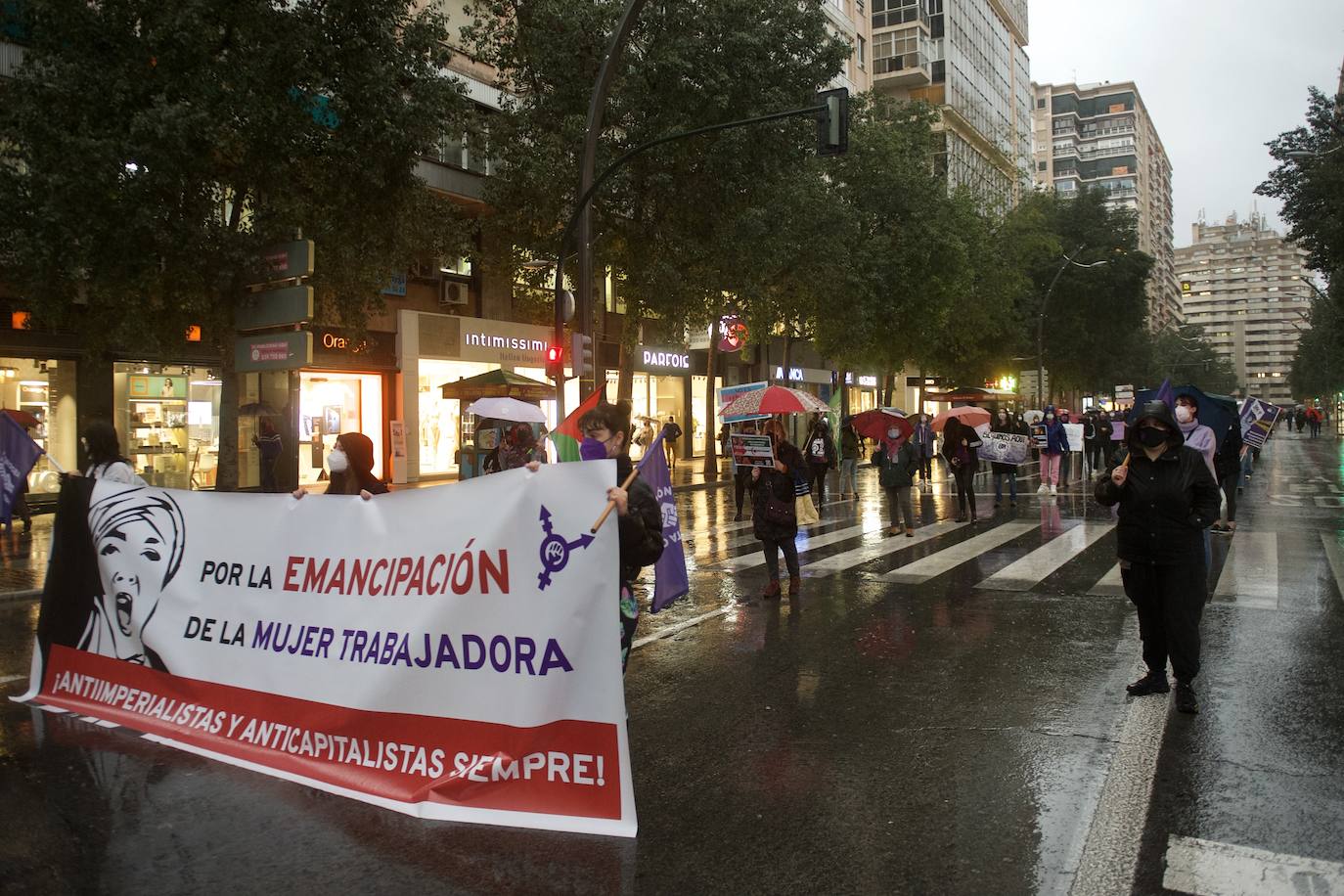 Fotos: Manifestación en Murcia por el Día de la Mujer