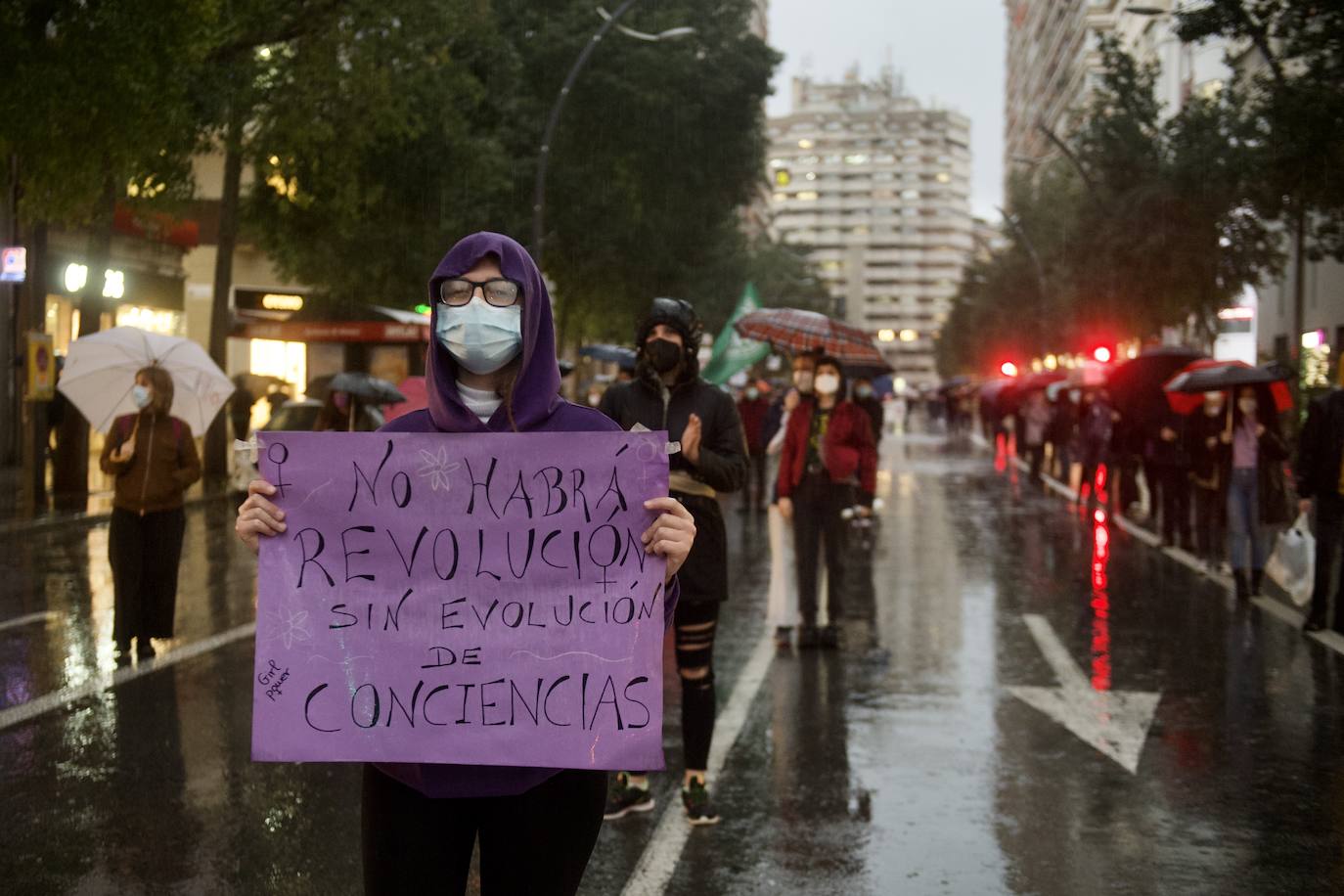 Fotos: Manifestación en Murcia por el Día de la Mujer