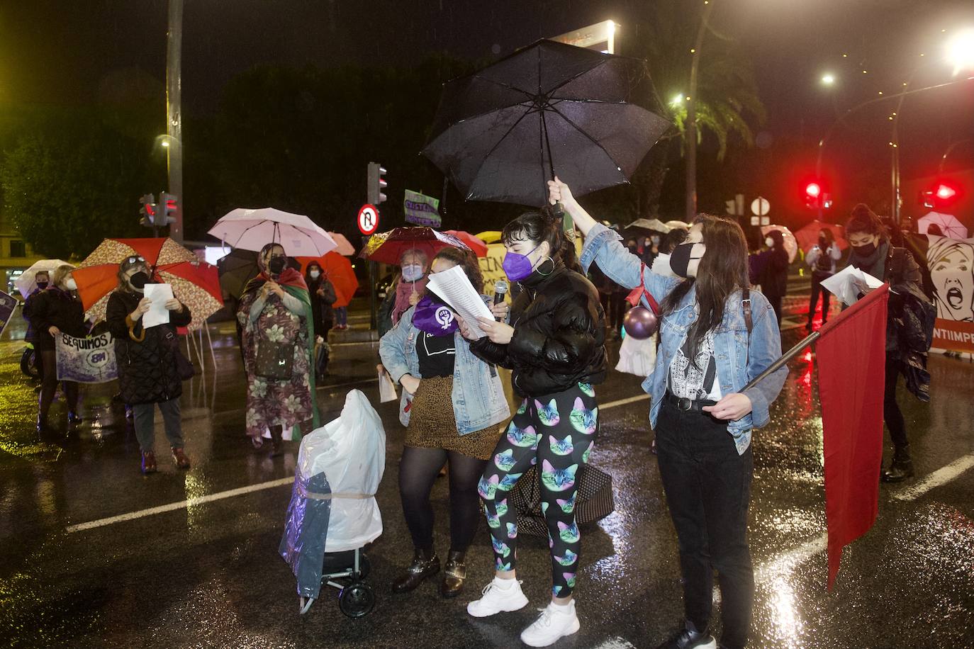 Fotos: Manifestación en Murcia por el Día de la Mujer